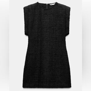 ZARA SHORT STRUCTURED DRESS ZW COLLECTION; SIZE SMALL; NWT